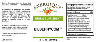 Bilberrycom 2oz. from Energique® Supports healthy vision, eye function
