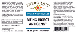 Biting Insect Antigens 1oz. from Energique ®