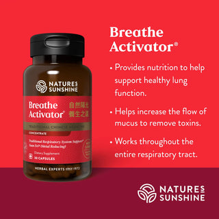 Breathe Activator TCM Conc. <br> Supports respiratory and lung health