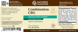 Combination CBG Extract<br>Supports the immune and the nervous systems