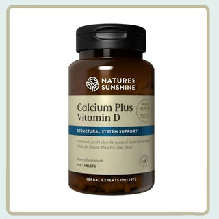 Calcium Plus Vitamin D <br> Supports bones, muscles and skin