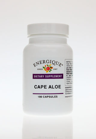 Cape Aloe 100 caps from Energique® Healthy bowel movement frequency.
