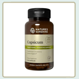 Capsicum  <br>Supports digestive system & blood circulation