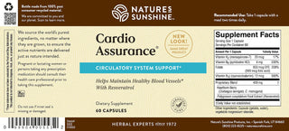 Cardio Assurance <br>Helps maintain healthy blood vessels