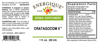 Cratagocom II - 1oz. Promotes healthy heart muscle and cardiovascular function.
