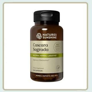Cascara Sagrada<br>Acts as a natural, herbal laxative