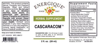Cascaracom 2oz. from Energique® Liver health & bowel movements.
