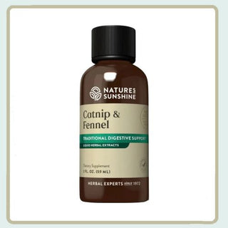 Catnip & Fennel (2 fl. oz.) <br> Supports the nervous & digestive system
