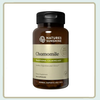 Chamomile <br>Nervous system support- Promotes restful sleep