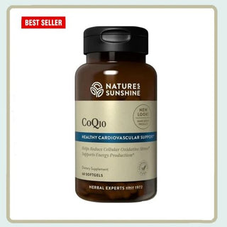 CoQ10 <!!! Co Q 10!!><br>Reduces oxidative stress, boosts energy production
