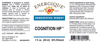 Cognition HP  1 oz. from Energique® Memory loss, cognitive function.
