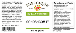 Cohoshcom I™ 1 oz. Supports women’s normal hormone balance, PMS discomfort

