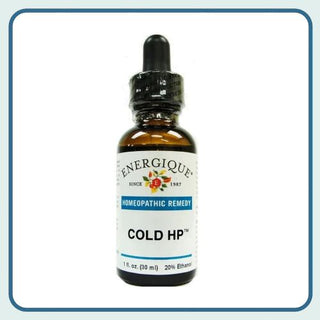 Cold HP 1 oz. from Energique® Runny nose, sneezing, fever, discharges.
