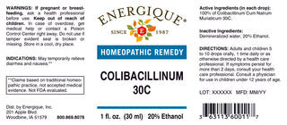 Colibacillinum 30c 1 oz. from Energique® May relieve diarrhea, nausea.
