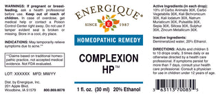 Complexion HP 1 oz. from Energique® Relieves symptoms due to acne.
