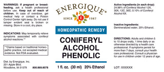 Coniferyl Alcohol Phenolic 1 oz. from Energique® Symptoms coniferyl.
