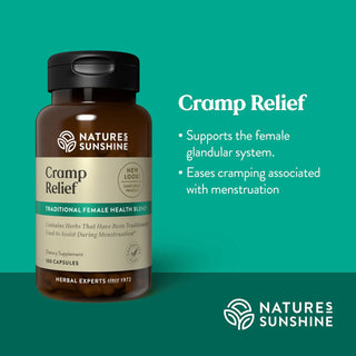 Cramp Relief <br> Eases cramping associated with menstruation