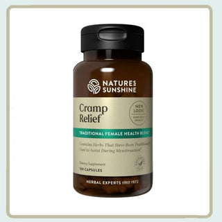 Cramp Relief <br> Eases cramping associated with menstruation
