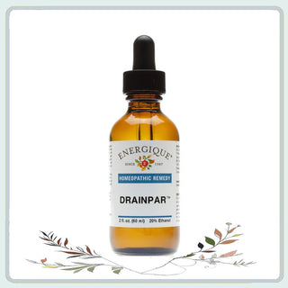 Drainpar 2 oz. from Energique® Fatigue, dry cough, abdominal bloating