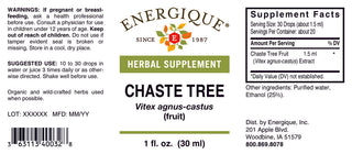 Chaste Tree From Energique® Balances  female endocrine system
