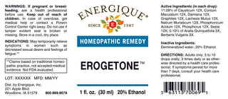 Erogetone 1 oz. from Energique® Women feeling of fatigue.