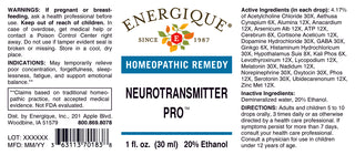 Neurotransmitter Pro - 1 oz. Homeopathic Remedy