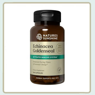 Echinacea/Goldenseal <br> Activates and supports the immune system
