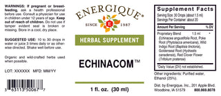 Echinacom 1 oz. from Energique®  Immune & lymphatic system support.
