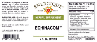 Echinacom 2 oz. from Energique® Immune &  lymphatic system support
