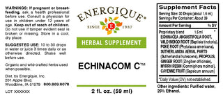 Echinacom C 2 oz. from Energique® To support the body’s immune balance
