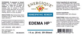 Edema HP 1 oz. from Energique® Tissue swelling, water retention
