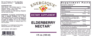 Elderberry Nectar 4 oz. from Energique® Antioxidant & inflammation
