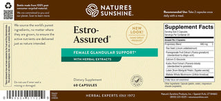Estro-Assured <br> Supports the female glandular system.