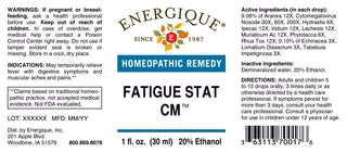 Fatigue Stat CM 1 oz.<br>Fever w/digestive symptoms & muscular aches