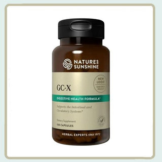 GC-X 100 caps<!GCX!> <br>Circulatory and intestinal systems support
