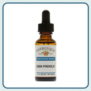 Gaba Phenolic 1 oz. from Energique® Symptoms linked with reactions to GABA
