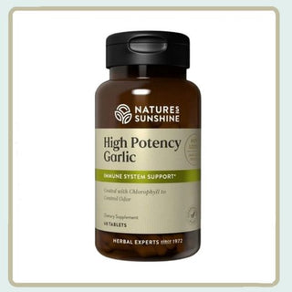 Garlic, High Potency<br> Supports the immune and circulatory systems
