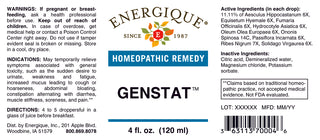 Genstat 4 oz. from Energique® Elimination centers detoxification.