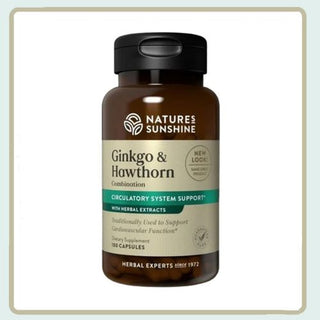 Ginkgo & Hawthorn Comb.<br>Used to support cardiovascular function