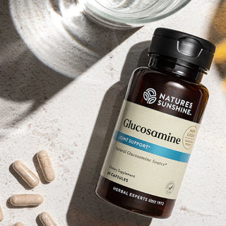 Glucosamine<br> Stimulates and maintain joint movement and flexibility.