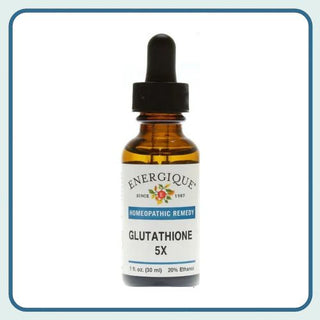 Glutathione 5x  1 oz. from Energique® For symptoms of fatigue

