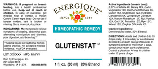 Glutenstat 1 oz. - Bloating, abdominal pain, poor digestion
