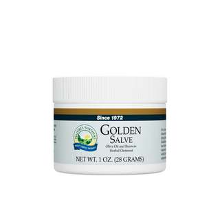 Golden Salve<br>Soothing benefits to rough, dry and patchy skin and lips.