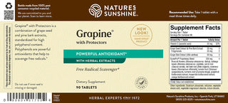 Grapine w/Protectors <br> Scavenges cell-damaging free radicals.