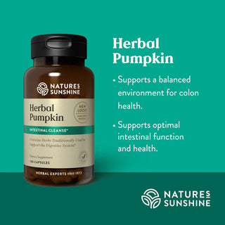 Herbal Pumpkin <br>Traditionally supports intestinal function and health
