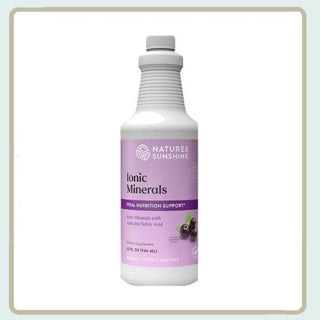 Ionic Minerals w/Acai<br>Supports pH balance and healthy metabolism
