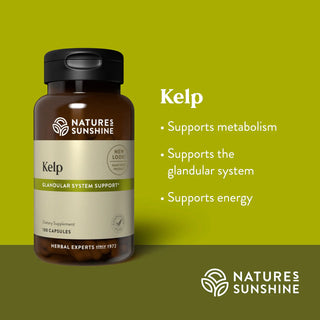 Kelp (100 caps)<br>Supports metabolism, energy & glandular system