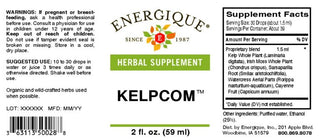Kelpcom 2 oz. from Energique® To support a healthy thyroid.