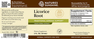 Licorice Root Extract <br>General tonic and for glandular support