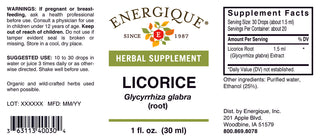 Licorice Root 1 oz. from Energique® Indigestion, heartburn, ulcers